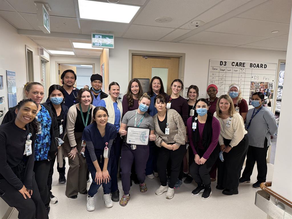 Group picture of our D3 unit team